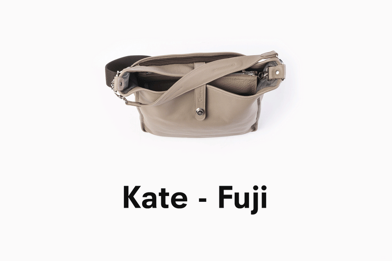 Handbag and Camera Bag KATE silver buckles & buttons !trade fair goods!