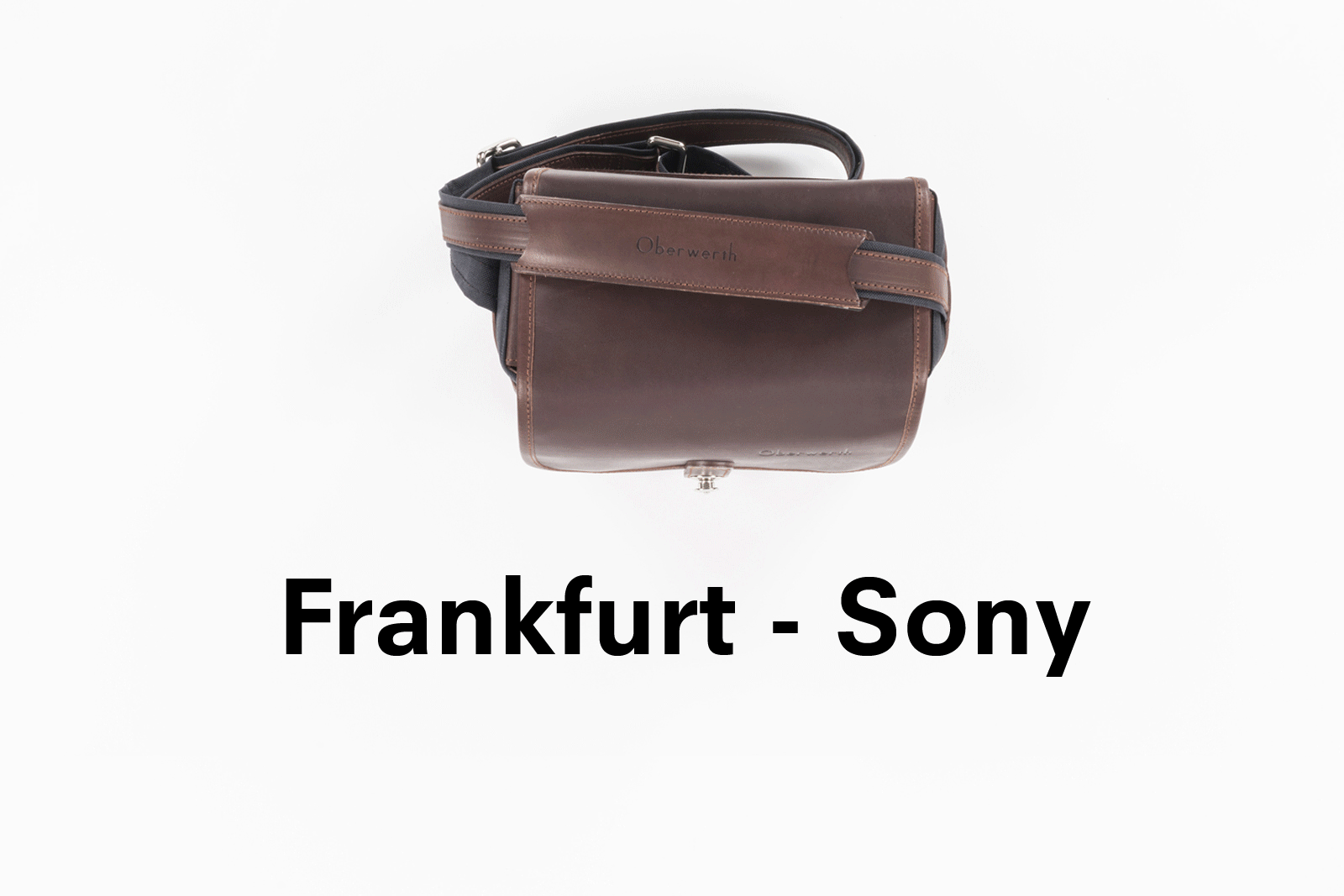 Camera bag FRANKFURT Black Line